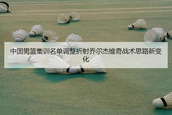 中国男篮集训名单调整折射乔尔杰维奇战术思路新变化